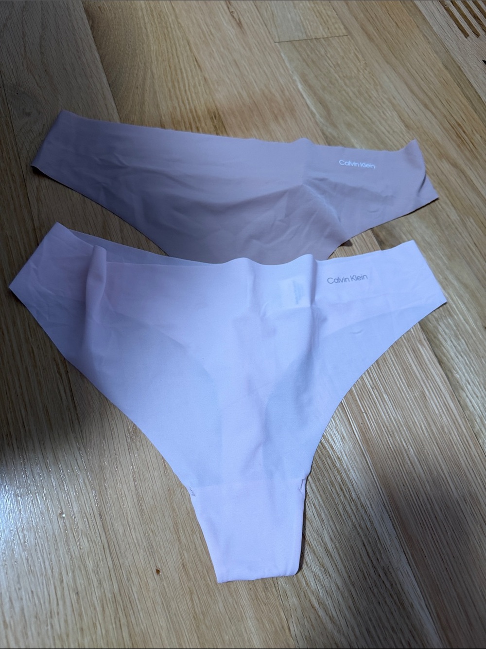 Calvin Klein Women Pink and Seamless Bikini Bottoms